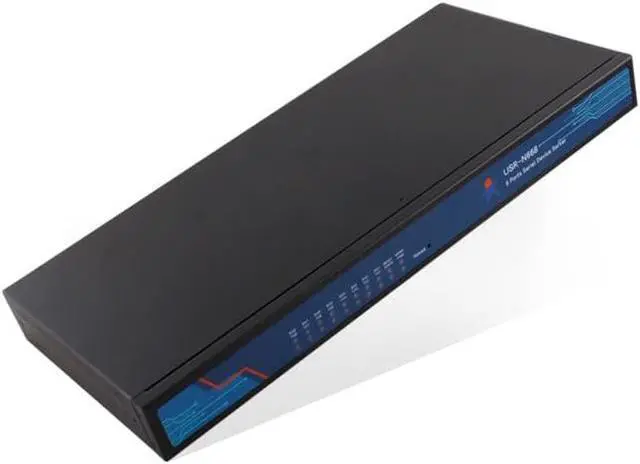 Alt view image 3 of 3 - USR-N668 RS232 RS485 RS422 Serial to Ethernet Converter Industrial 8 Port Serial Service Device to ethernet X 1 PCS