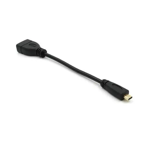 Alt view image 2 of 5 - M;ic/ro HDMI to HDMI Male to Female Cable Adapter Connector 15cm Extender for HDTV