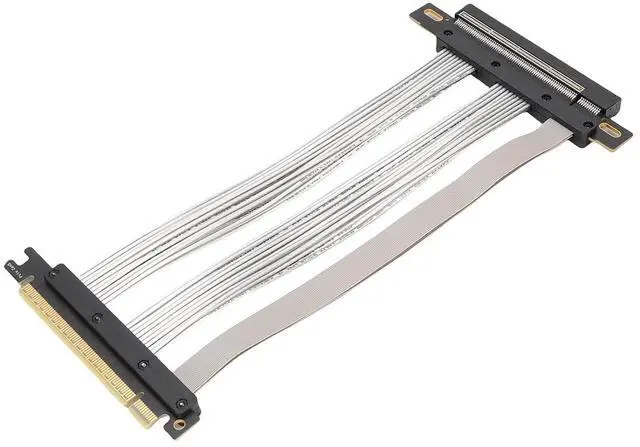Main image of Sorandy PCIE 5.0 Riser Cable, Gen 5 Ultra Flexible GPU Graphics Card Extension Cable Compatible with RTX4090, 5090, RX8900, RX7900 Vertical GPU Display, 30 AWG (15cm)