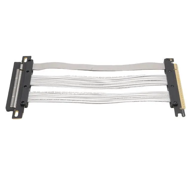 Alt view image 2 of 7 - Sorandy PCIE 5.0 Riser Cable, Gen 5 Ultra Flexible GPU Graphics Card Extension Cable Compatible with RTX4090, 5090, RX8900, RX7900 Vertical GPU Display, 30 AWG (15cm)