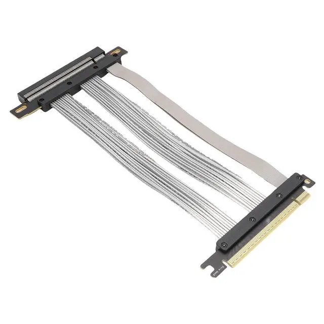 Alt view image 4 of 7 - Sorandy PCIE 5.0 Riser Cable, Gen 5 Ultra Flexible GPU Graphics Card Extension Cable Compatible with RTX4090, 5090, RX8900, RX7900 Vertical GPU Display, 30 AWG (15cm)