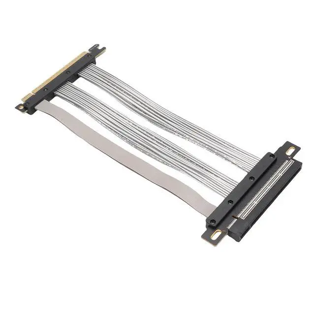 Alt view image 5 of 7 - Sorandy PCIE 5.0 Riser Cable, Gen 5 Ultra Flexible GPU Graphics Card Extension Cable Compatible with RTX4090, 5090, RX8900, RX7900 Vertical GPU Display, 30 AWG (15cm)