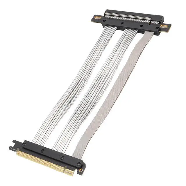 Alt view image 7 of 7 - Sorandy PCIE 5.0 Riser Cable, Gen 5 Ultra Flexible GPU Graphics Card Extension Cable Compatible with RTX4090, 5090, RX8900, RX7900 Vertical GPU Display, 30 AWG (15cm)