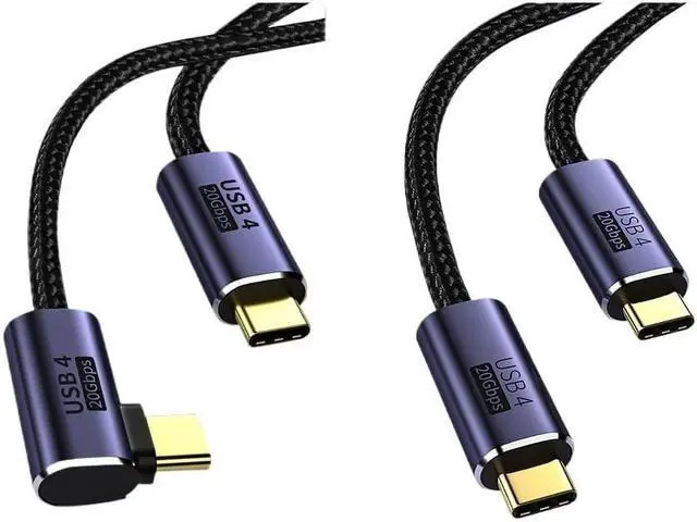 Alt view image 3 of 5 - 8K 100W USB 4.0 Type C to C Cable Super Fast for S24 S25 Data Video 1M 2M 300cm(2m,Elbow)
