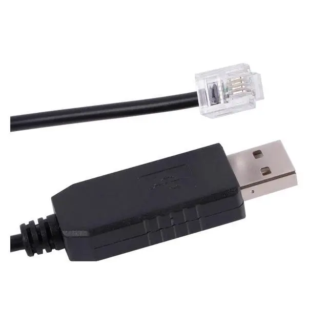 Alt view image 2 of 4 - Revov R100 B100 Pace BSL Bull Hubble AM Soar PC RS232 Serial Kabel USB to RJ11 with F1T-D2I Chip Converter Cable(1.8M)