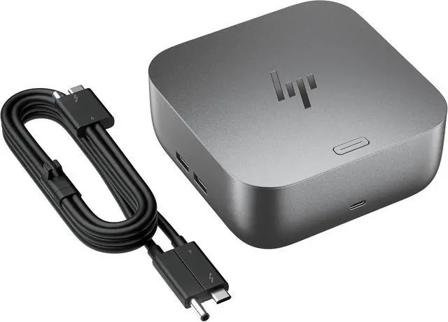 Alt view image 4 of 7 - HP Thunderbolt 4 Ultra 280W G6 Dock (AW5M5UT), 13-in-1 USB-C Docking Station with Max 280W Charging, 4X 4K Displays, 3-Yr Warranty, RJ45, 7 USB Ports, HDMI, 2X DisplayPort for Laptop, MacOS, ChromeOS