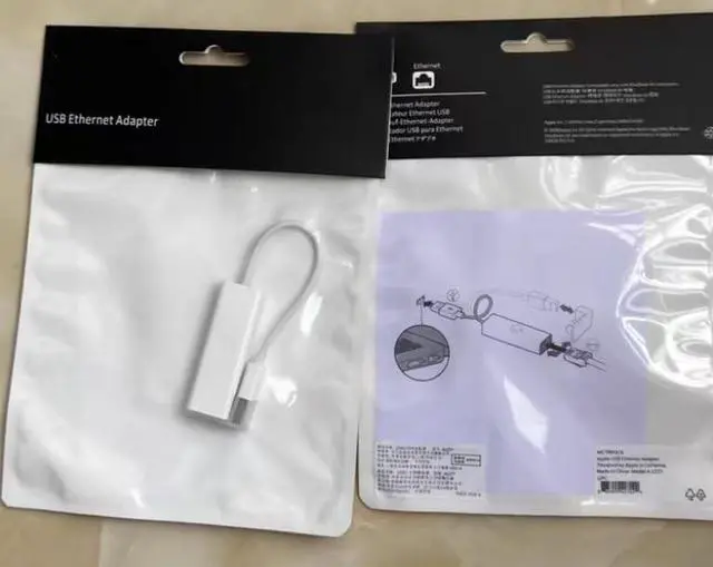 Main image of USB 2.0 to RJ45 Ethernet Converter Adapter Cable for Apple MacBook Air A1277 (White)
