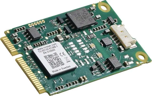 Alt view image 2 of 7 - Kvaser Mini PCle 1xCAN FD Over USB