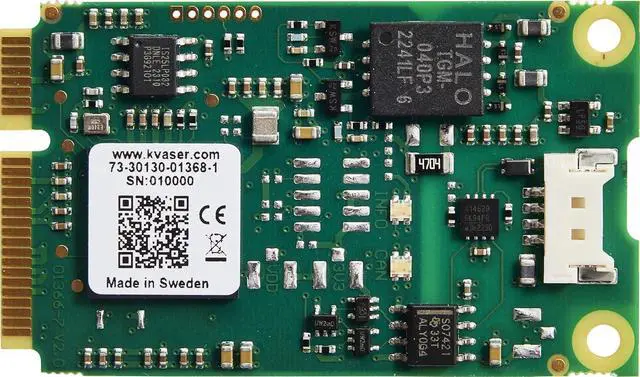Alt view image 5 of 7 - Kvaser Mini PCle 1xCAN FD Over USB
