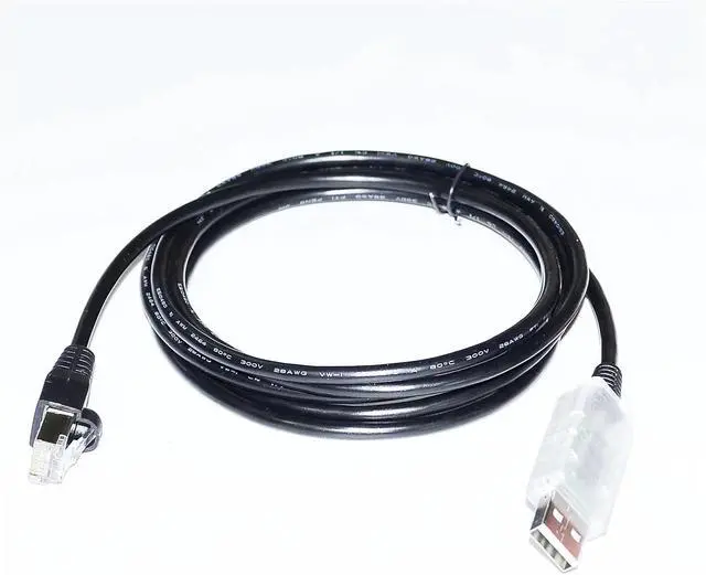 Alt view image 2 of 5 - FT232RL USB to RJ45 Plug RS232/RS485 Converter Serial Communication Cable for FA/TEK U/NIC/ON USDA3 USDA5 SERVO Drive to PC(1.8M,RS232 for USDA3)