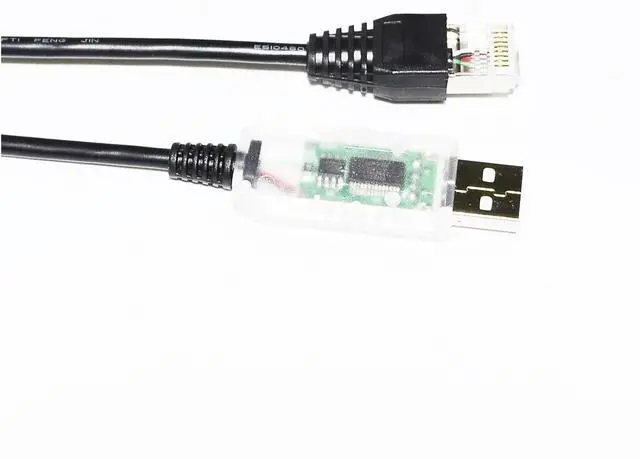 Alt view image 5 of 5 - FT232RL USB to RJ45 Plug RS232/RS485 Converter Serial Communication Cable for FA/TEK U/NIC/ON USDA3 USDA5 SERVO Drive to PC(1.8M,RS232 for USDA3)