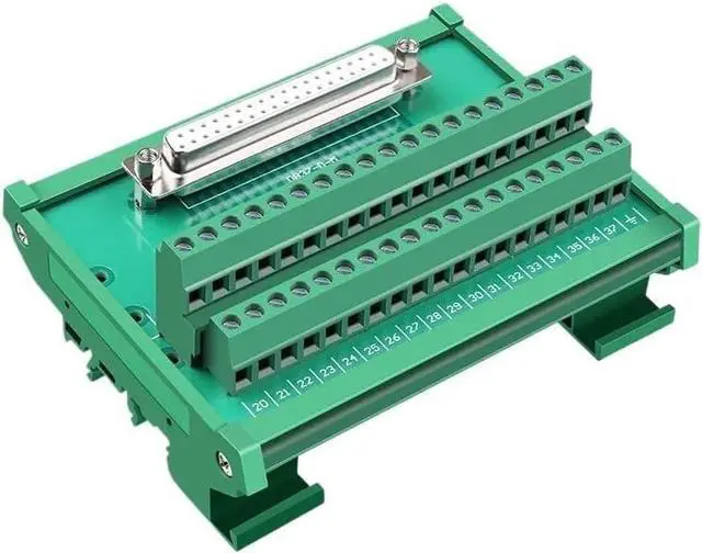 Main image of DB37 37Pin D-SUB DR-37 Male/Female Signals Terminal PCB Breakout Module Connector(Female)