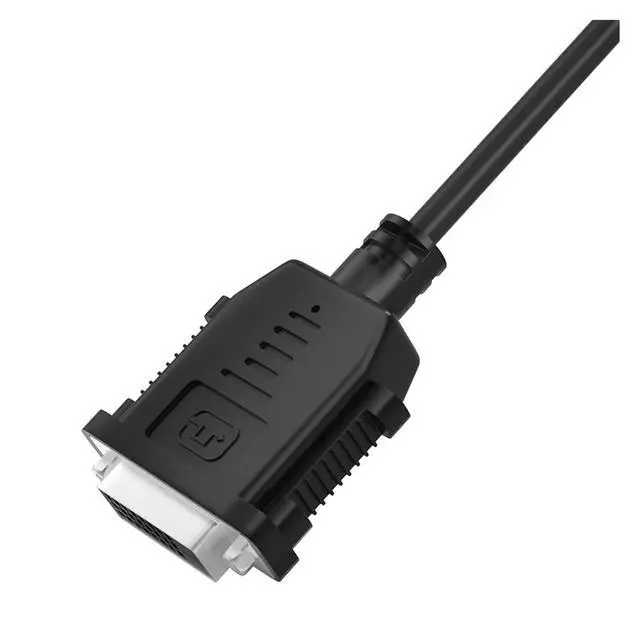 Alt view image 6 of 7 - DisplayPort to DVI Cable 1080P DP to DVI-D Monitor Cable DisplayPort in to DVI Out Converter Adapter Compatible with The N-vidia H-P D-ell A-sus(Male to Male 180CM)