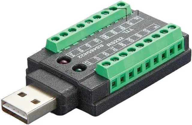 Alt view image 3 of 6 - USB to 485 RS485/422/232/TTL Converter Serial Interface with FT232RNL Chip 4 in 1 Adapter with F&T>D*I