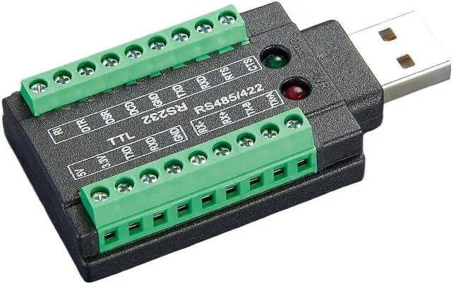 Alt view image 4 of 6 - USB to 485 RS485/422/232/TTL Converter Serial Interface with FT232RNL Chip 4 in 1 Adapter with F&T>D*I