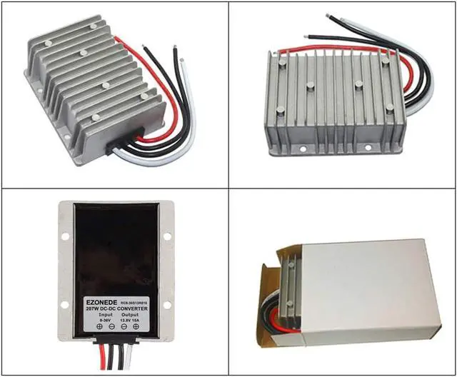 Alt view image 5 of 5 - Stayhome 1PCS DC 12V 24V to DC 13.8V 15A 207W Voltage Regulator 8-36VDC to 13.8VDC Volt Stabilizer Buck Boost Automatic Step up/Step Down