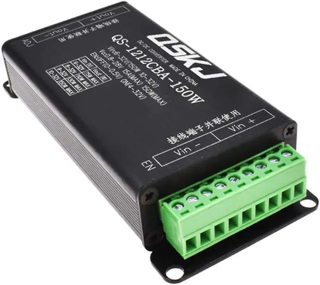 Alt view image 3 of 6 - Stayhome 1pcs DC-DC 6-32V to 0.8-28V 150W 15A Adjustable Boost/Buck Voltage Regulator 12V/24V Step-up/Step-Down Volt Converter Stabilizer