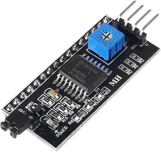 Alt view image 2 of 4 - 1-10pcs Serial Interface Board Port 2004 LCD1602 Adapter Plate LCD Converter Module PCF8574(50pcs)