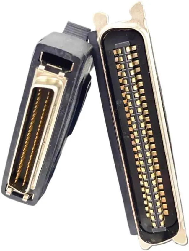 Alt view image 3 of 7 - SCSI HPDB50 to CN50 Connecctor Cable SCSI HPDB50-pin to CN50-pin Power 2Meter Scanner Cable(White)