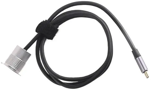 Alt view image 4 of 5 - USB USBC Type C Typec Female to Female F-F Panel Mount Extention Round Metal Adapter