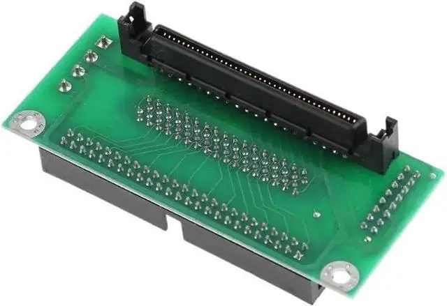 Alt view image 5 of 5 - 80 PIN to 68 50 PIN SCSI Adapter SCA 80 PIN to SCSI 68 IDE 50 Hard Disk Adapter Converter Card Board