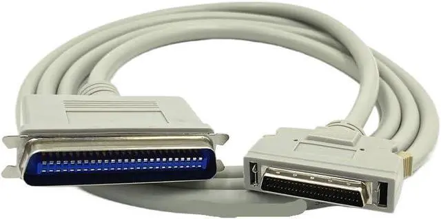 Alt view image 2 of 6 - SCSI Cable HPDB50 DB50 Male to Large CN50 Male Scanner Cable Snap Shrapnel(1m)