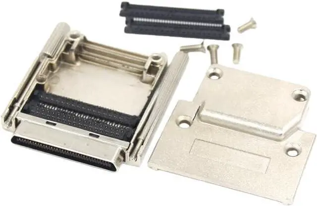 Main image of New SCSI VHDCI68M-DAS VHDCI 68Pin CN68 Male Metal Shell Adapter Connector