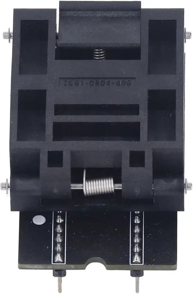 Alt view image 4 of 7 - RT809H Programmer Adapter, High Speed Parallel High Voltage Programming Tool, Serial ICSP Interface with QFP80 Adapter Socket, Compatible for EMMC Link Programming in Various Scena