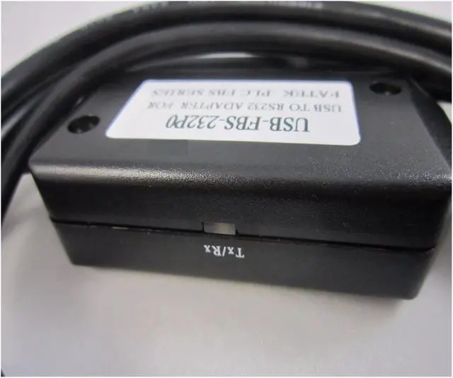 Alt view image 3 of 4 - PLC Programming Cable USB-FBS-232P0 Compatible Cable USB Interface to Connect PLC FBS Series USBFBS232P0 Programming Cable 2.5m