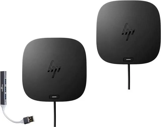 Main image of HP USB-C 100W G6, BS7S5AA#ABA, Docking Station with 100W Power Delivery & Bundle with Dockztorm Hub (USB-C, HDMI, DisplayPort, Ethernet, Nano Lock, USB-A) 2 Pack