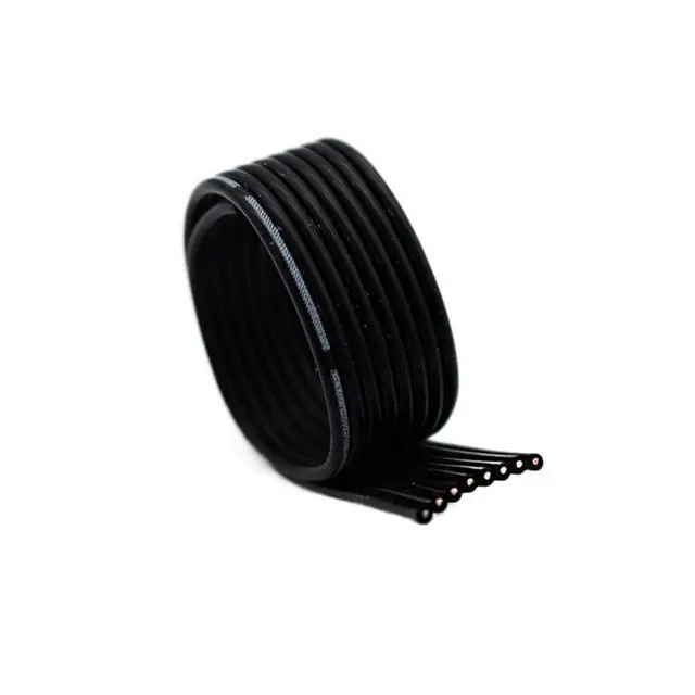 Alt view image 2 of 6 - 10meters Multi-core Parallel Silicone Wire 2P 3P 4P 5P 6P 8P 30awg 26 28 24 22 20AWG High Temperature Resistant Soft Cable(6p 10 Meters,30 AWG)