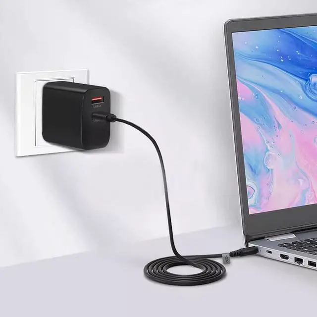 Alt view image 4 of 7 - for Mini USB C to DC Power Cable 15m / 49.2ft, 100W USB Type C Input to DC Satellite Charging Cable, USB C Male to DC Replacement Cable for Mini Power Supply