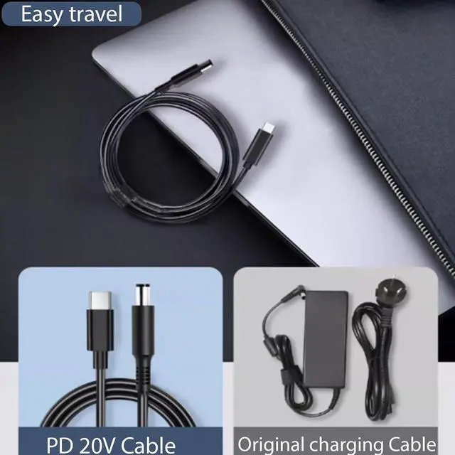 Alt view image 7 of 7 - for Mini USB C to DC Power Cable 15m / 49.2ft, 100W USB Type C Input to DC Satellite Charging Cable, USB C Male to DC Replacement Cable for Mini Power Supply