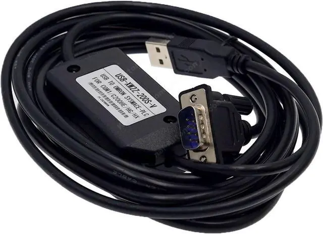 Alt view image 2 of 6 - PLC Programming Cable USB Interface Adapter USB-XW2Z-200S-V USBXW2Z200SV for CQM1/C200HE/HG/HX Series PLC New Programming Cable USB-XW2Z200SV