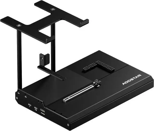 Main image of AOOSTAR EG02 External GPU Docking Station, Dual Thunderbolt 5 + OCuLink(PCIe4.0x4), Support ATX/SFX Power Supply, Supports Mainstream NVIDIA and AMD Graphics Cards