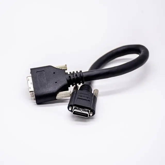 Alt view image 2 of 6 - VHDCI Male 26pin to SCSI Male 26pin Cable Straight Overmolded Cable 1Meter