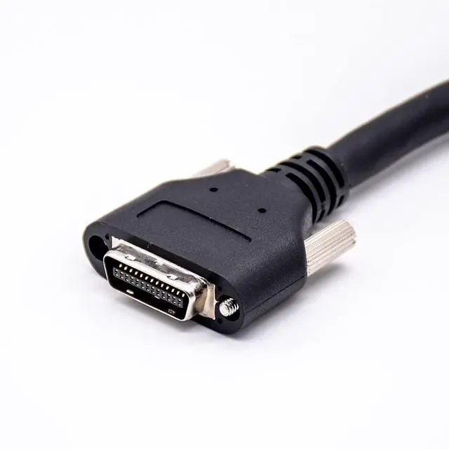 Alt view image 4 of 6 - VHDCI Male 26pin to SCSI Male 26pin Cable Straight Overmolded Cable 1Meter