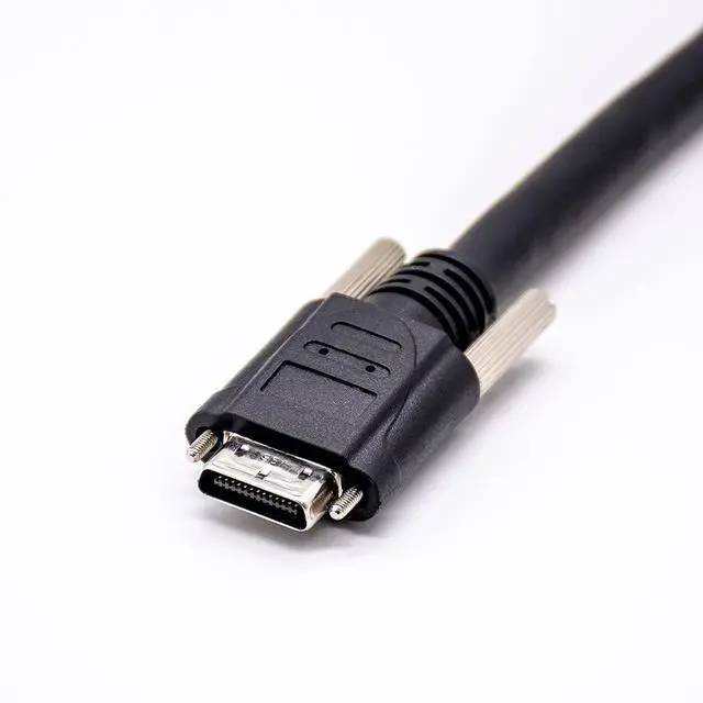 Alt view image 5 of 6 - VHDCI Male 26pin to SCSI Male 26pin Cable Straight Overmolded Cable 1Meter