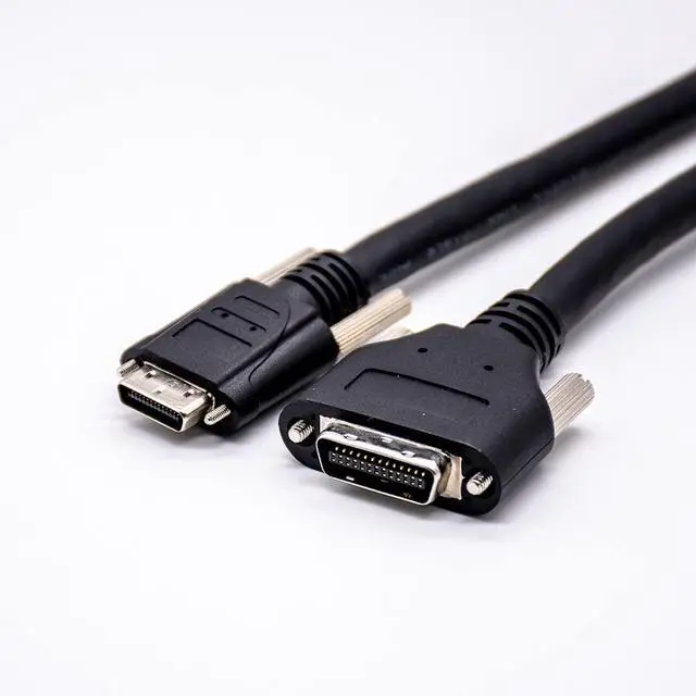Alt view image 6 of 6 - VHDCI Male 26pin to SCSI Male 26pin Cable Straight Overmolded Cable 1Meter
