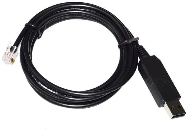 Alt view image 2 of 4 - USB to RJ9 RJ11 4P4C ASIAIR to CABLE, ASIAIR to IOPTRON EQUATORIAL I/O HC KABLE for IEQ30 IEQ45 ZEQ25 CEM25P(5m)