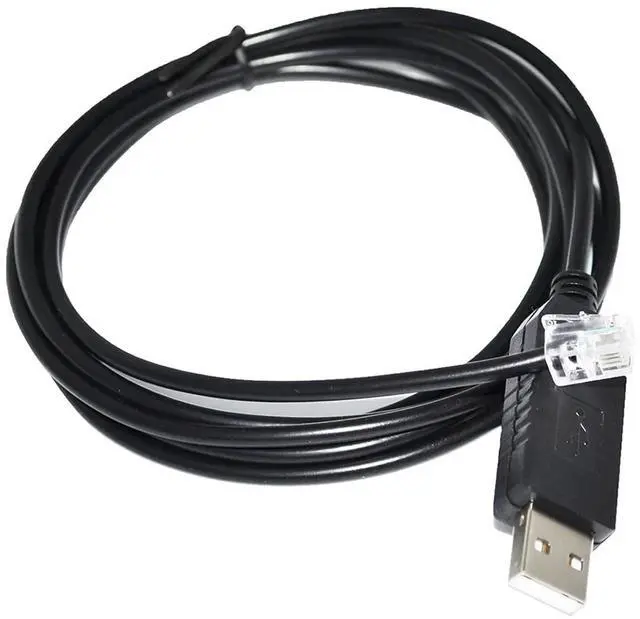 Alt view image 3 of 6 - USB to 4-POLE RJ10 RS232 SERIAL COMMUNICATION DEBUG CABLE for ELEVATOR DIAGNOSTICS INTERFACE to PC(3 metres,DB9 FEMALE - RJ10)