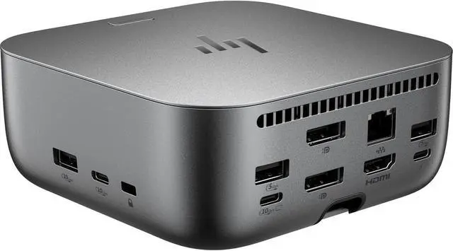 Alt view image 4 of 5 - HP 280W Thunderbolt 4 Ultra Dock Port Replicator Bundle w/DKZ Hub (Universal Thunderbolt/USB-C Docking Station, Data Transfers to Any Brand Laptop, Single Cable for Charging)