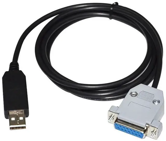 Main image of FT232RL CHIP USB to RS485 15-PIN DB15 FEMALE ADAPTER COMMUNICATION CABLE for MASS FLOW METERS SLA5800 SERIES(5m)