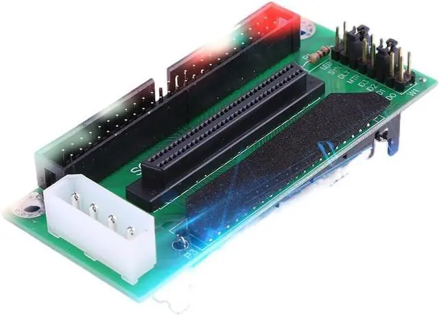 Main image of SCSI SCA 80Pin to 68Pin to 50Pin IDE Hard Disk Adapter Converter Card Board