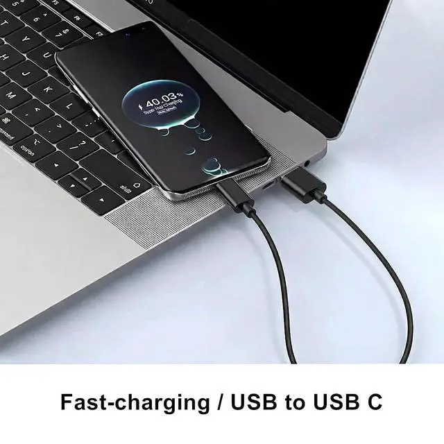 Alt view image 3 of 7 - weishan 100-Pack USB C Charger Cable - Bulk USB to Type-C Charging Cords for USB-C Phones, 3.3ft Long