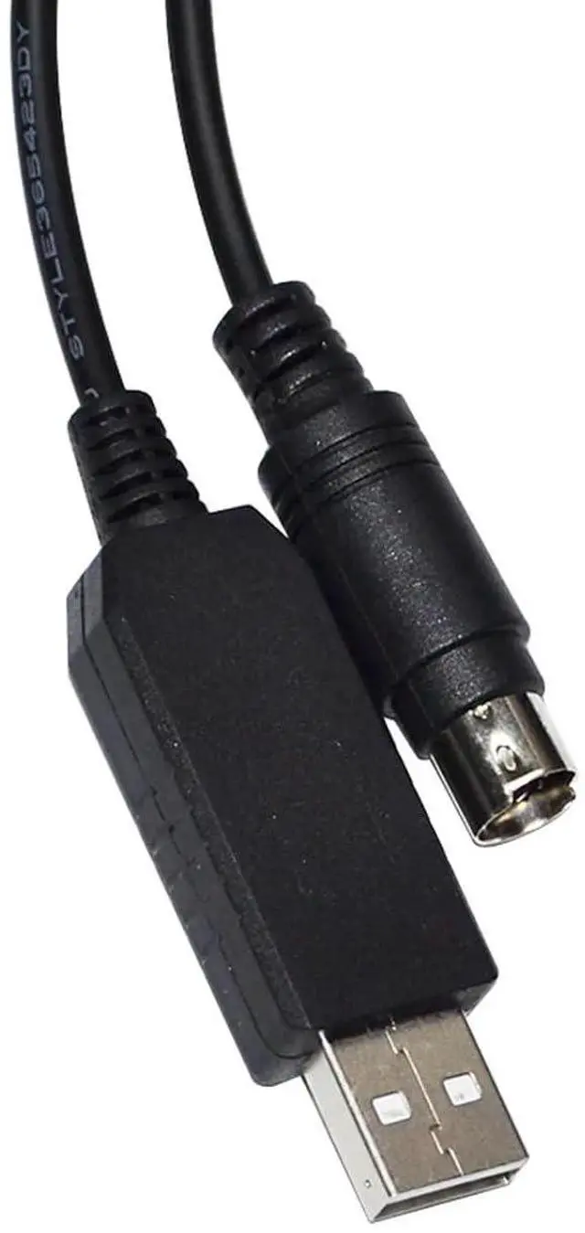 Alt view image 4 of 5 - INDUSTRIAL USB to MINI DIN 4 PIN MD4 ADAPTER RS232 SERIAL COMMUNICATION CABLE for CONNECTION to PC(5m,DB9-MINI DIN)