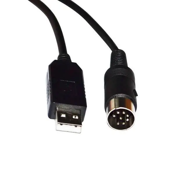 Alt view image 3 of 5 - USB to DIN 8 PIN MALE CONNECTOR CONVERTER SERIAL DEBUG DOWNLOAD COMMUNICATION CABLE(5m)