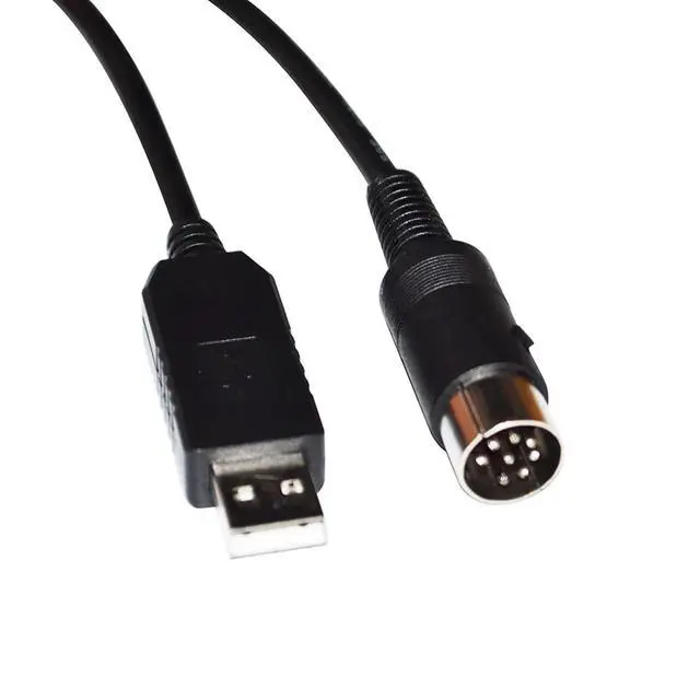 Alt view image 4 of 5 - USB to DIN 8 PIN MALE CONNECTOR CONVERTER SERIAL DEBUG DOWNLOAD COMMUNICATION CABLE(5m)