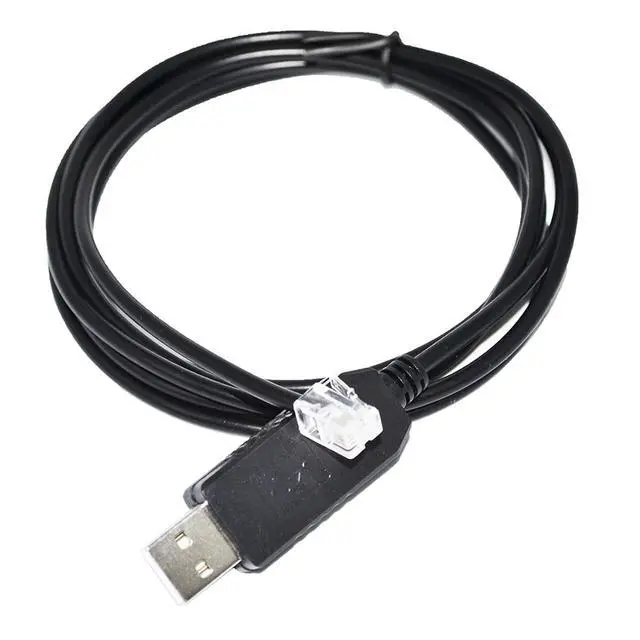 Alt view image 2 of 6 - USB to 4-POLE RJ10 RS232 SERIAL COMMUNICATION DEBUG CABLE for ELEVATOR DIAGNOSTICS INTERFACE to PC(3 metres,DB9 FEMALE - RJ10)