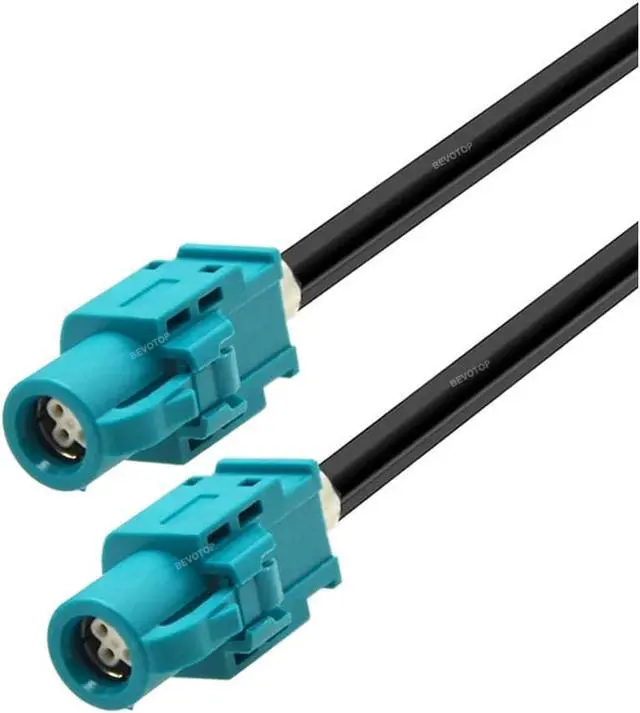 Alt view image 5 of 7 - BEVOTOP HSD Cable USB Electric Wire Cable FAKRA Z HSD LVDS Male to Male 4 Pin 4-Cores Cable for Benz for BMW for Audi Tesla For VW - (Color: HSD Z F to Z F90, Pins: 0.15M)